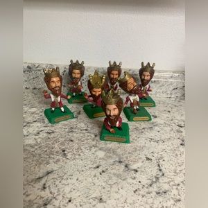 Vintage 7 BK super bowl XLI Bobble  Heads